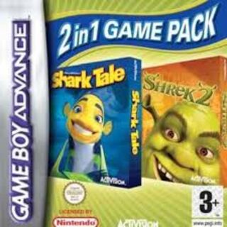 Shrek 2 & Shark Tale: 2 in 1 Game Pack