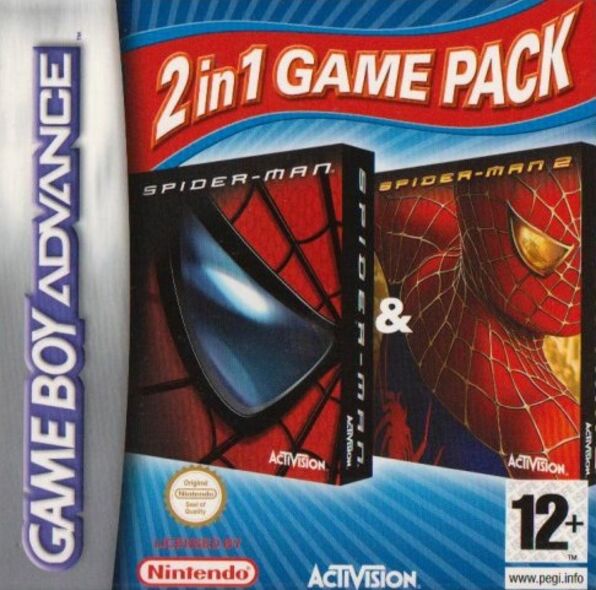 Spider-Man The Movie 1 & 2: 2 in 1 Game Pack