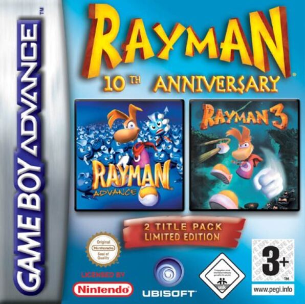 Rayman 10th Anniversary Compilation Pack