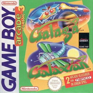 Gameboy Arcade Classic No3 Galaga & Galaxian (2 in One)