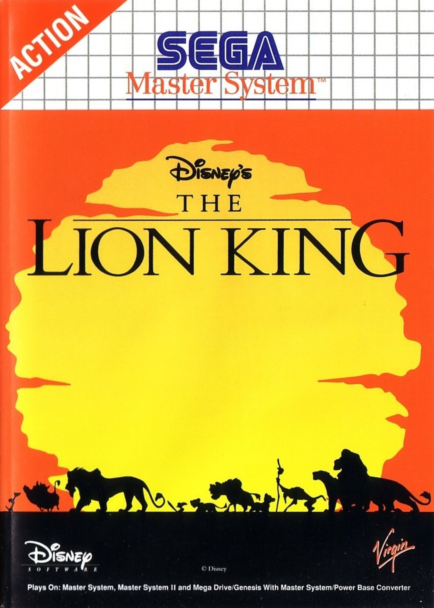 Lion King, The – Sega Master System