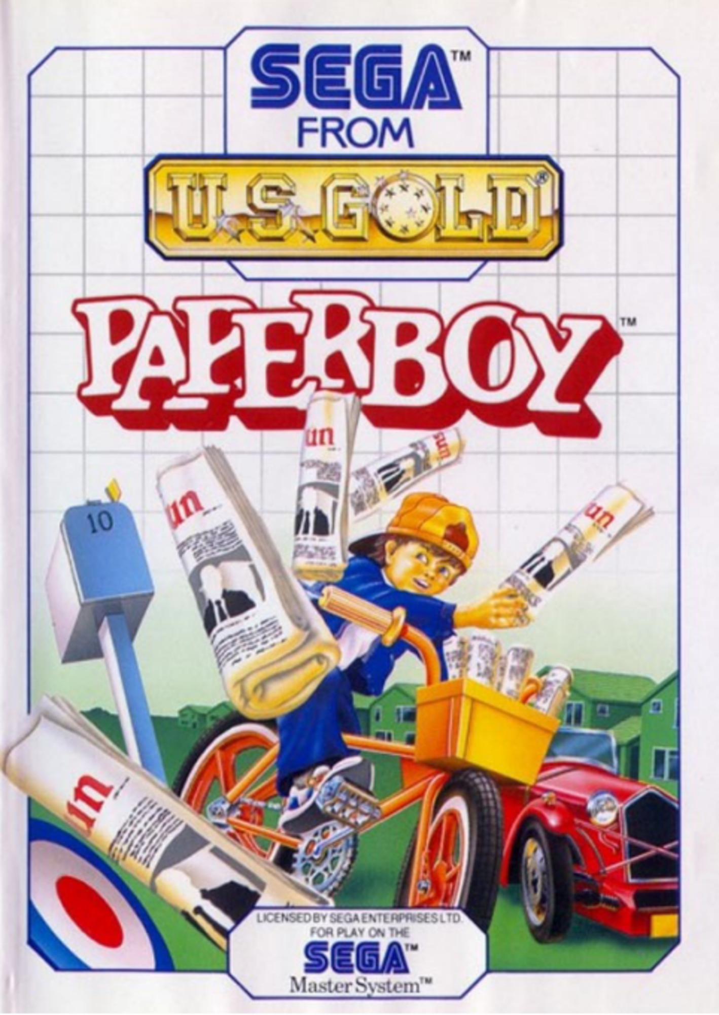 Paperboy sega прохождение