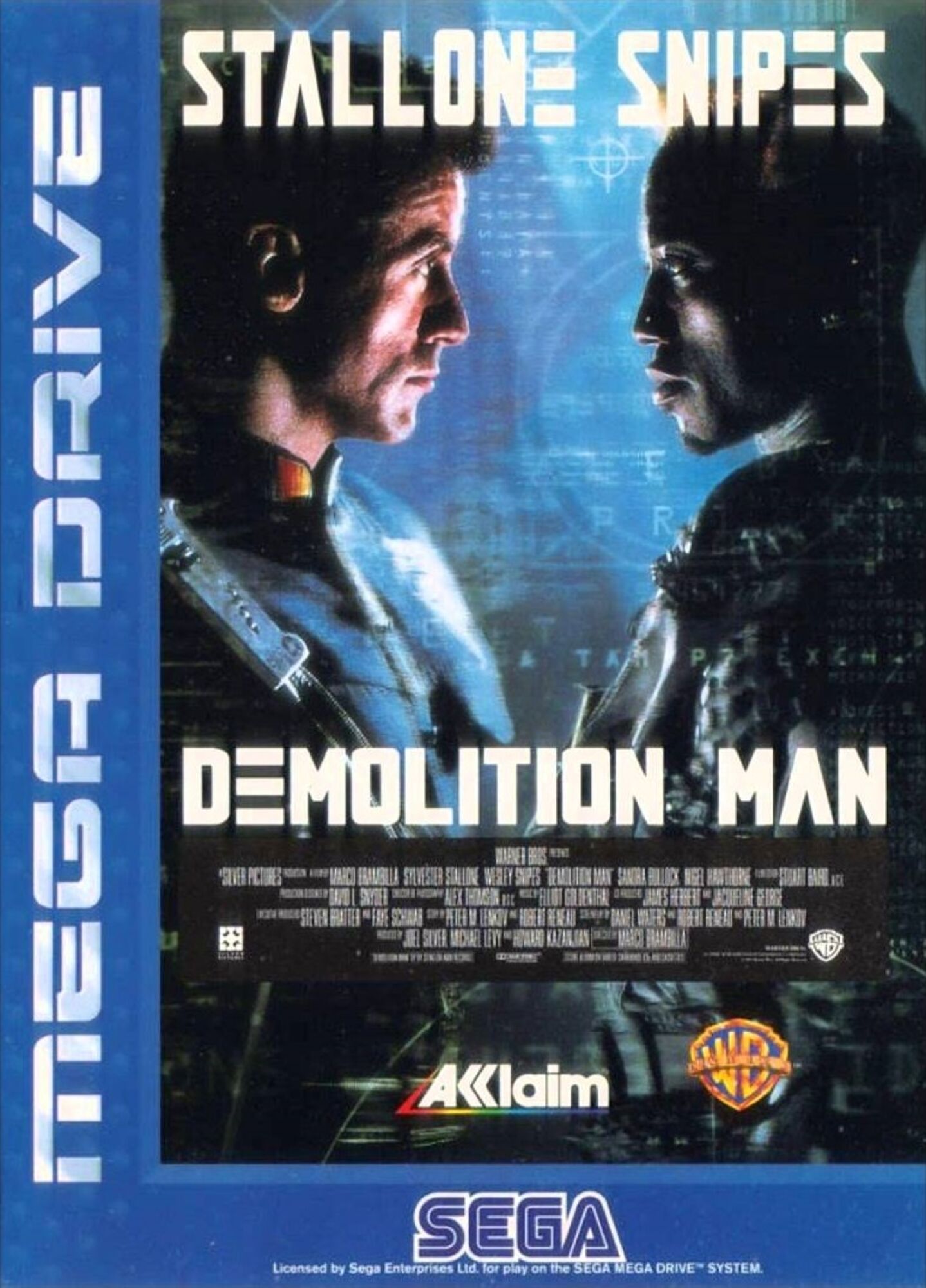 Demolition man sega прохождение