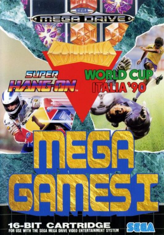 Mega Games I (Super Hang-On, Columns, World Cup Italia 90)