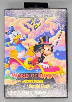 World of Illusion starring Mickey Mouse and Donald Duck