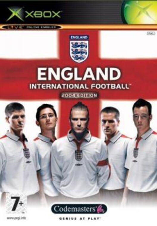 England International Football  2004