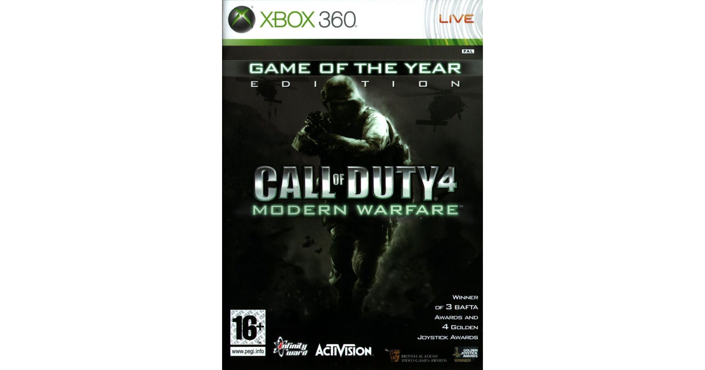 Call Of Duty 4 Modern Warfare Game Of The Year Edition Xbox