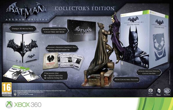 Batman Arkham Origins Collectors Edition