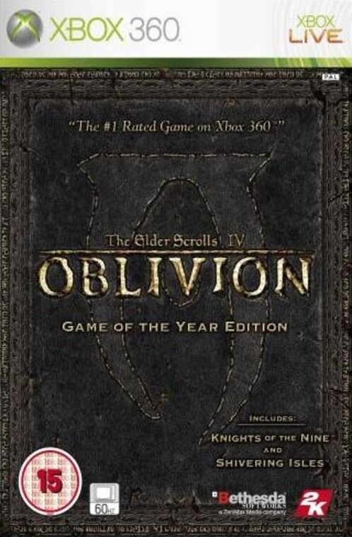 Elder Scrolls IV: Oblivion. Game of the Year Edition