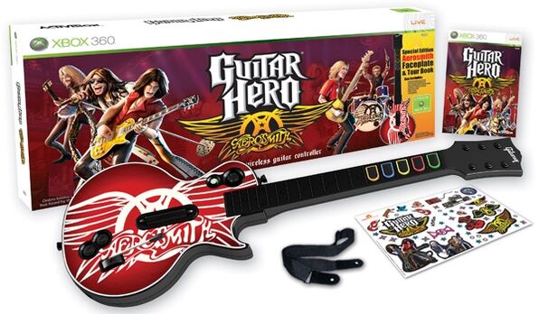 Guitar Hero Aerosmith with Guitar