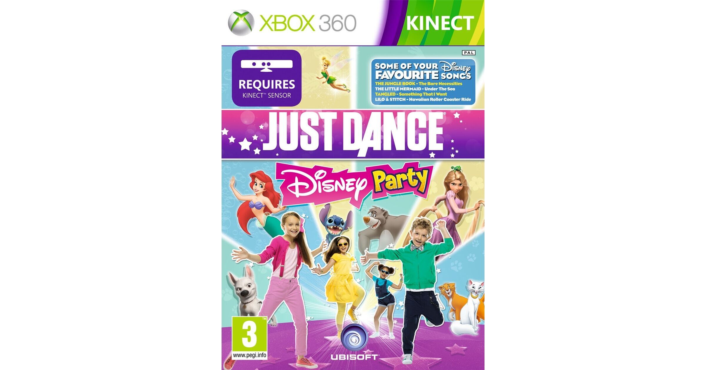 Just Dance Disney Party Microsoft Xbox 360 Kinect Game FREE P&P