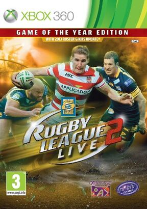 Rugby League Live 2 Game Of The Year Edition