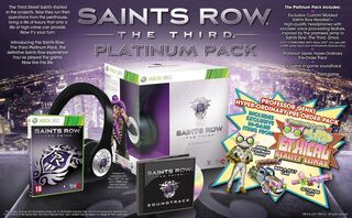 Saints Row The Third Platinum Pack