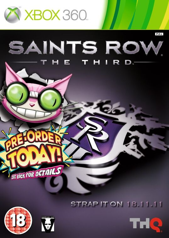 Saints Row The Third Pre-order Pack