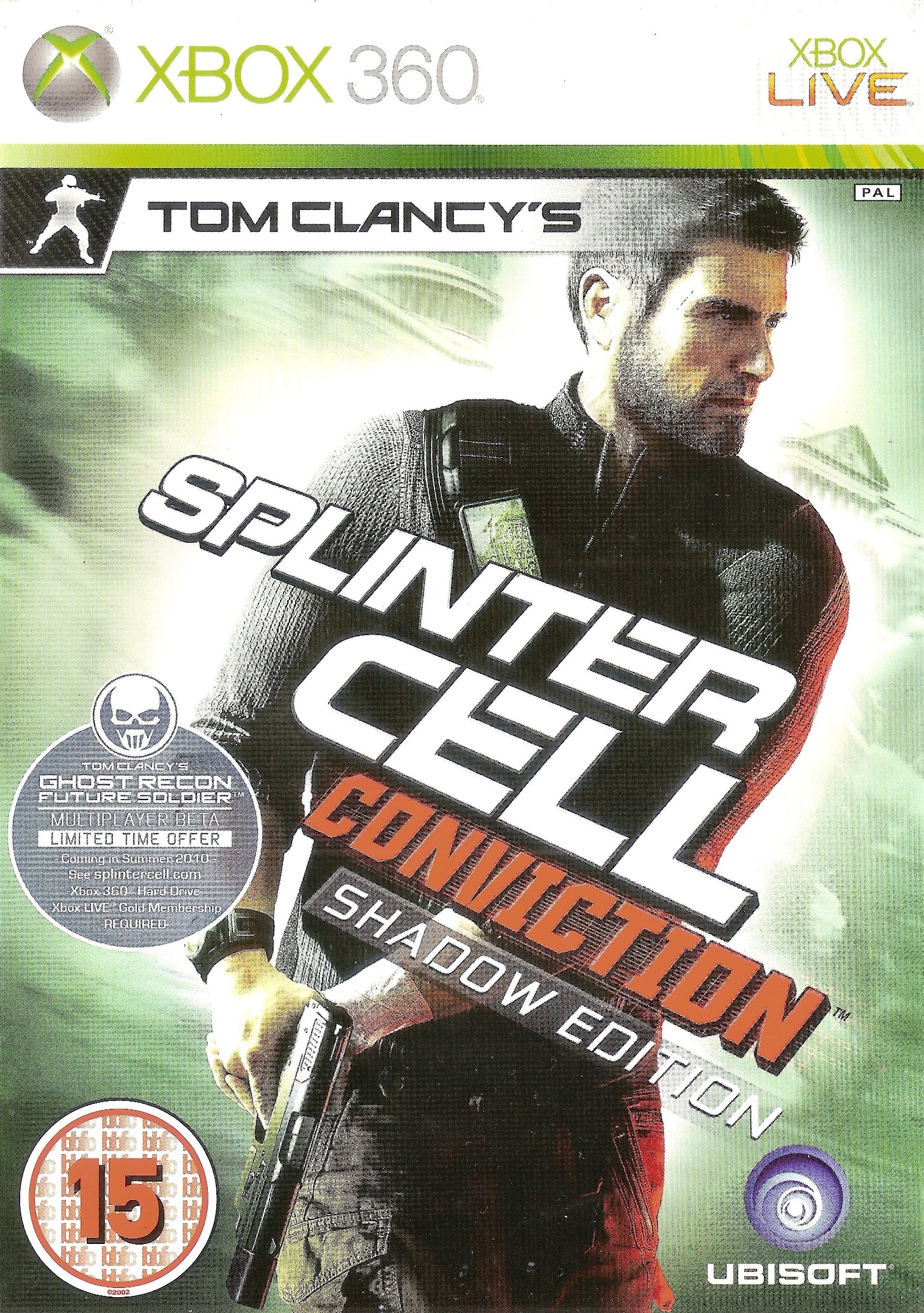 XBOX 360  Tom Clancy's Splinter Cell: Conviction [PRE-OWNED