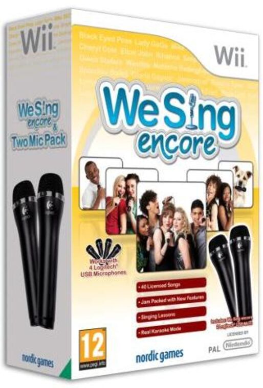 We Sing Encore with Two Microphones