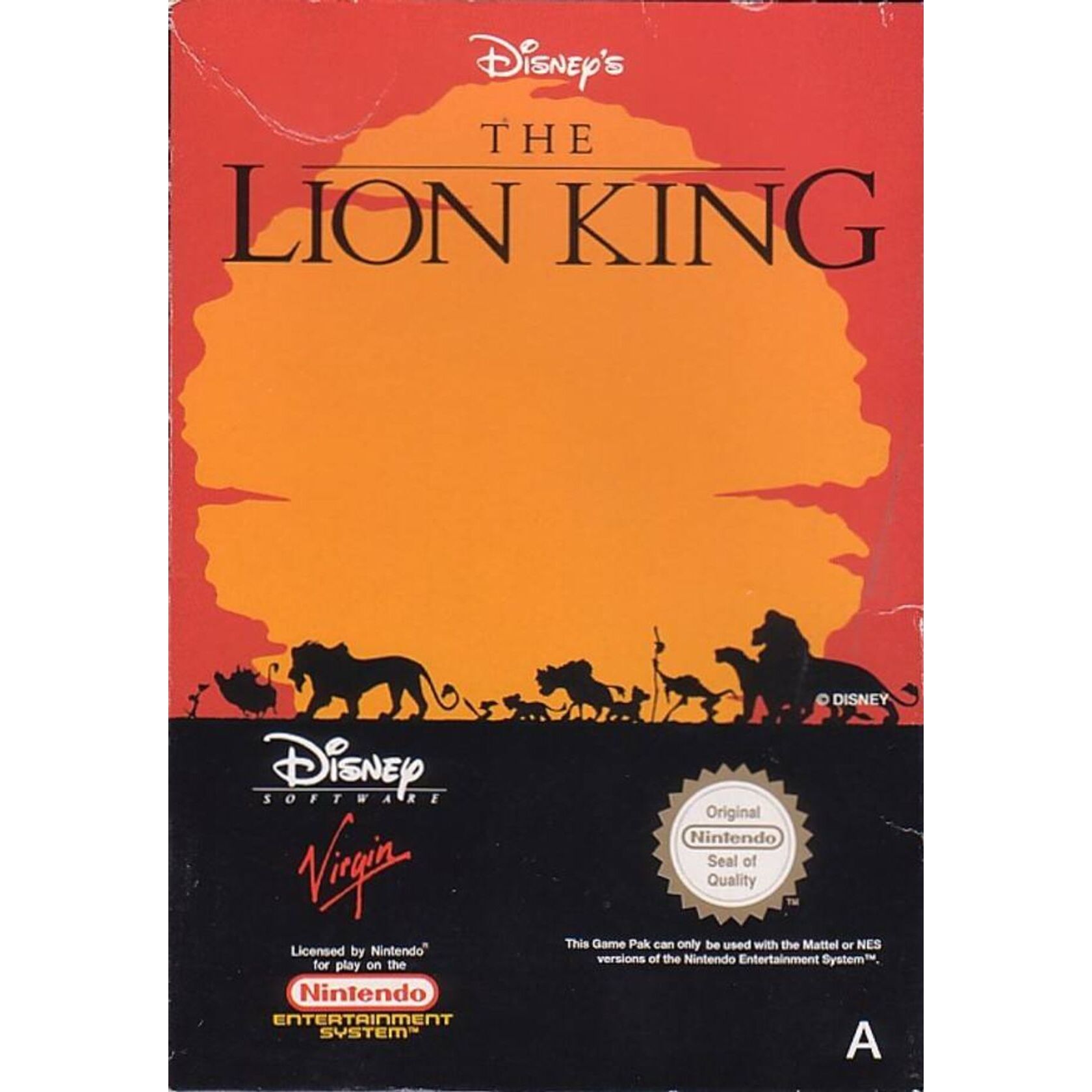 lion king nes