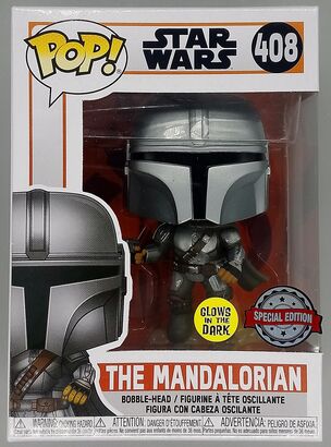 #408 The Mandalorian (Flying) - Glow - Star Wars