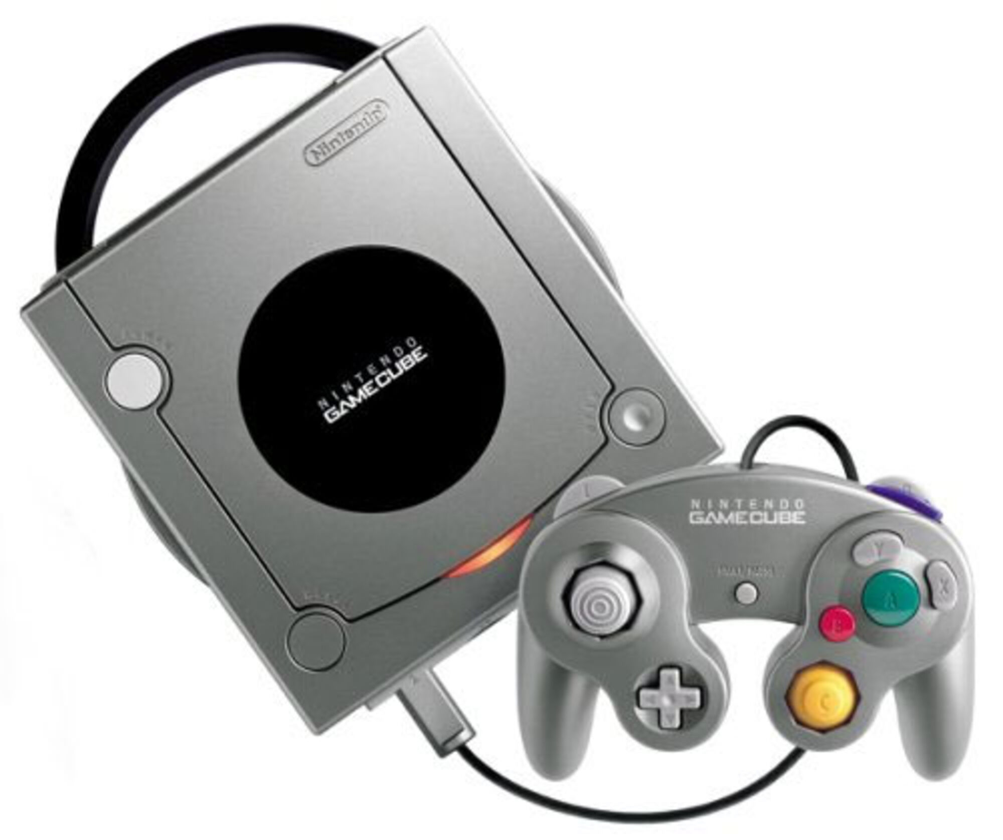 Nintendo Gamecube Silver 2736