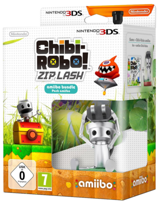 Chibi Robo Zip Lash with amiibo