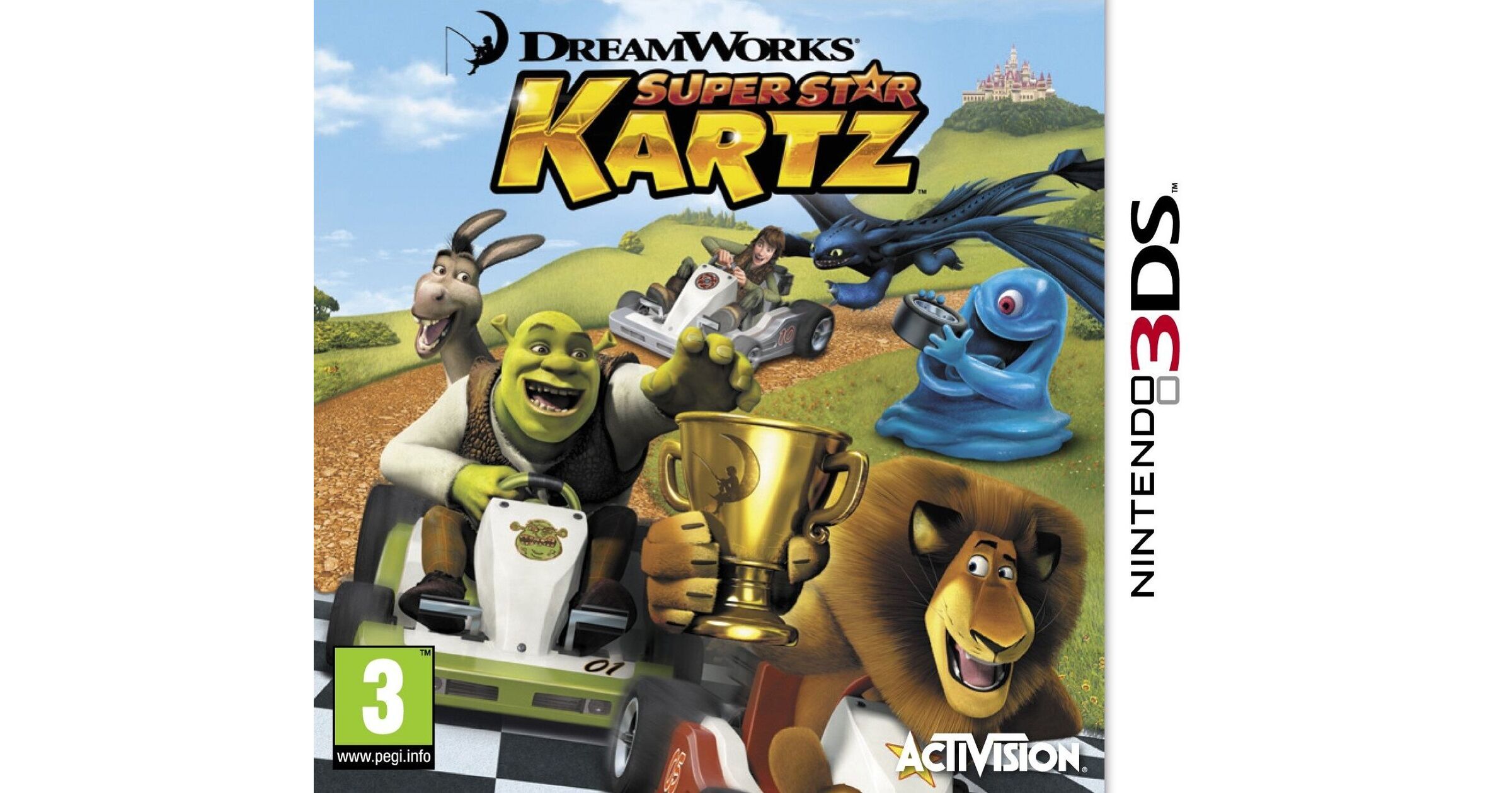 Dreamworks super best sale star kartz 3ds