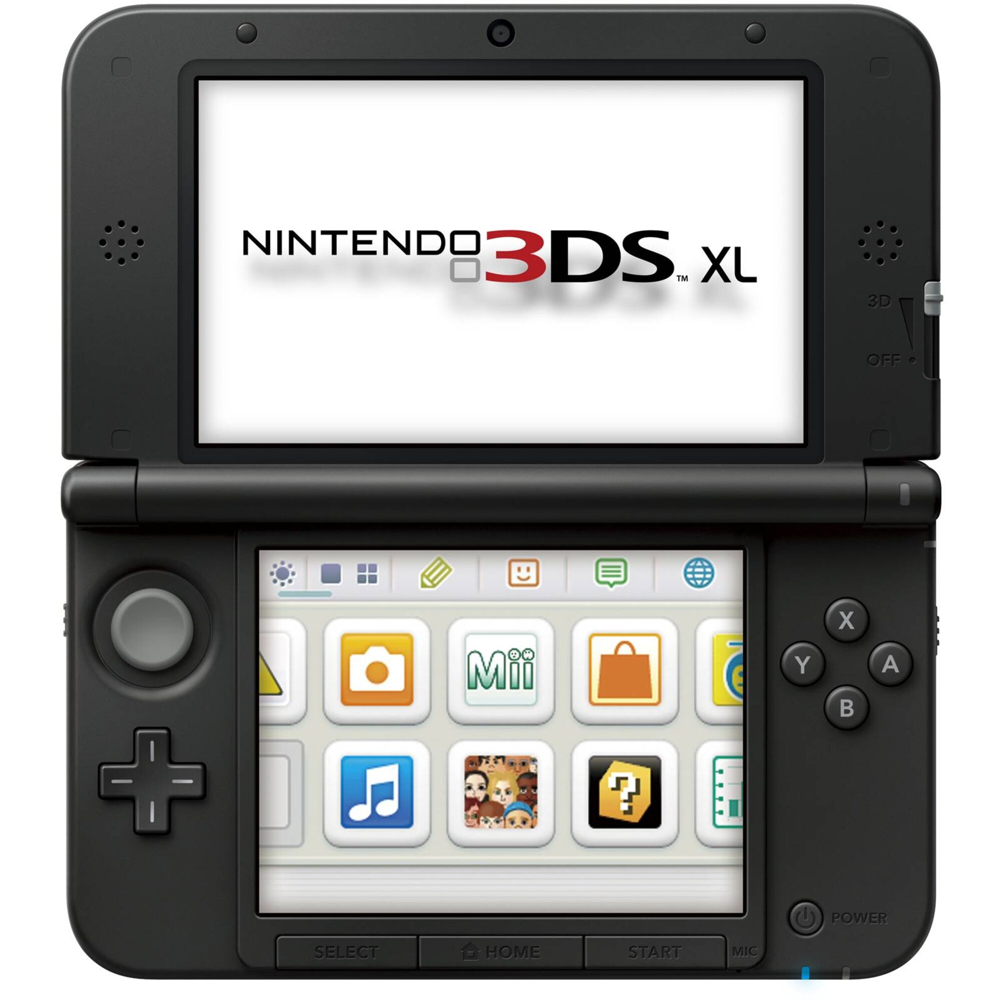 Nintendo 3DS XL Console - Silver & Black