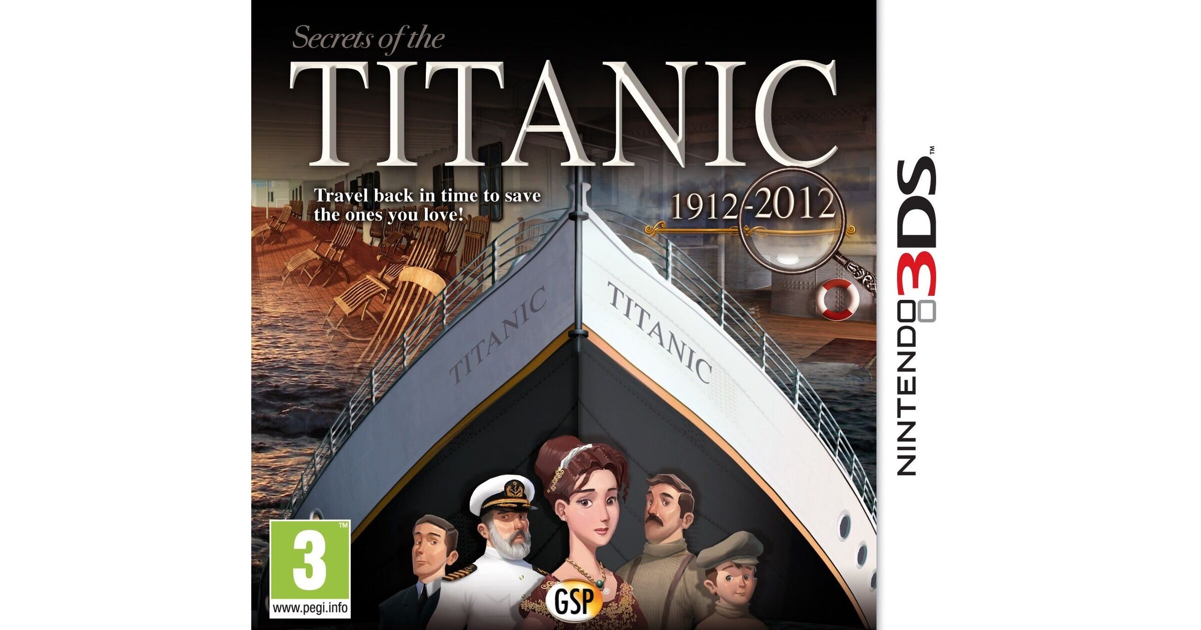 titanic video game cover