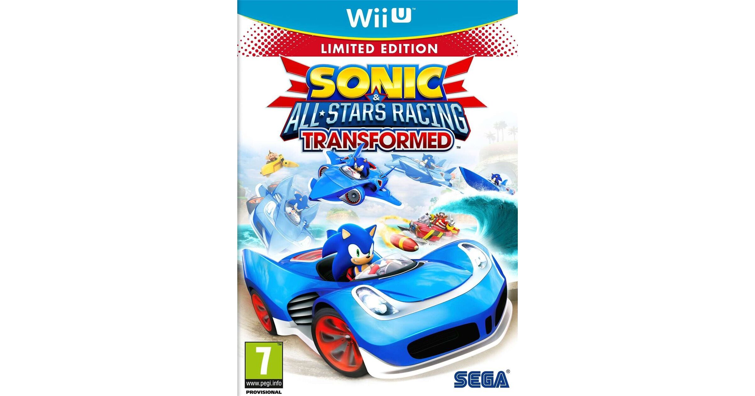 Sonic And All Stars Racing Transformed Limited Edition Nintendo 9941