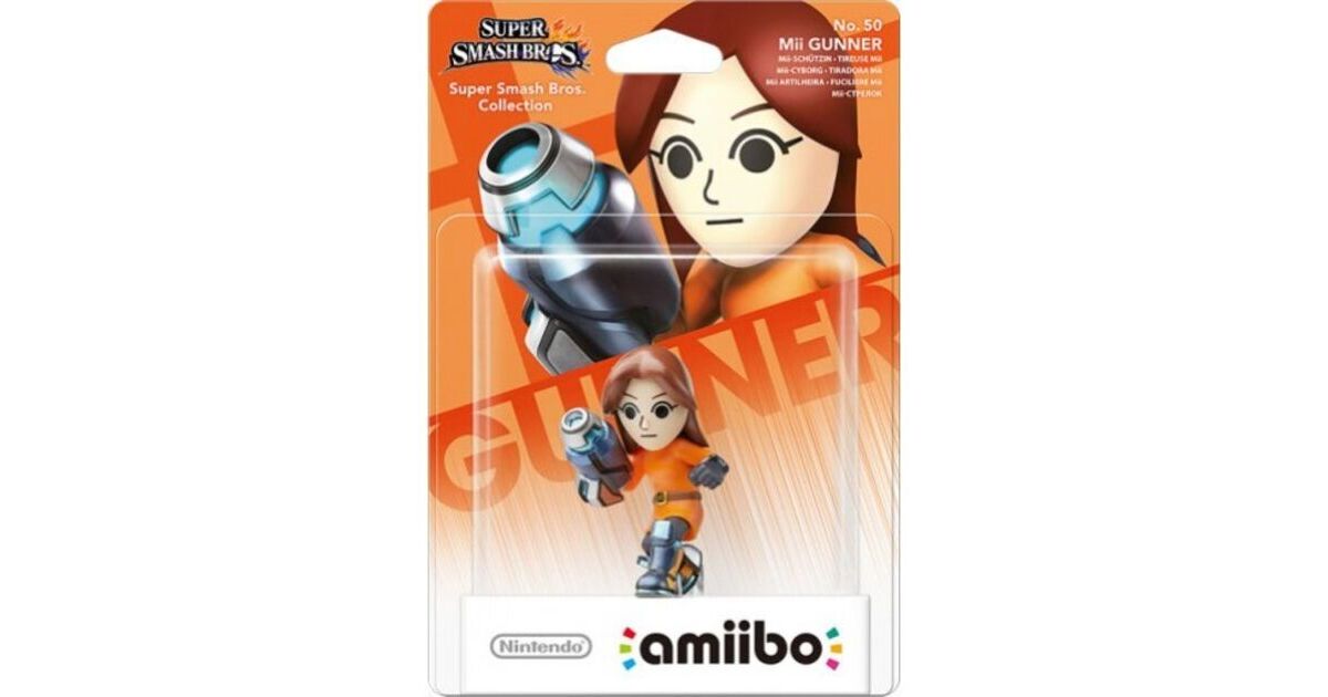 Nintendo Amiibo Super Smash Bros Mii Gunner 8868