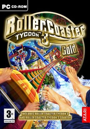 Rollercoaster Tycoon 3 + Soaked! Gold Edition