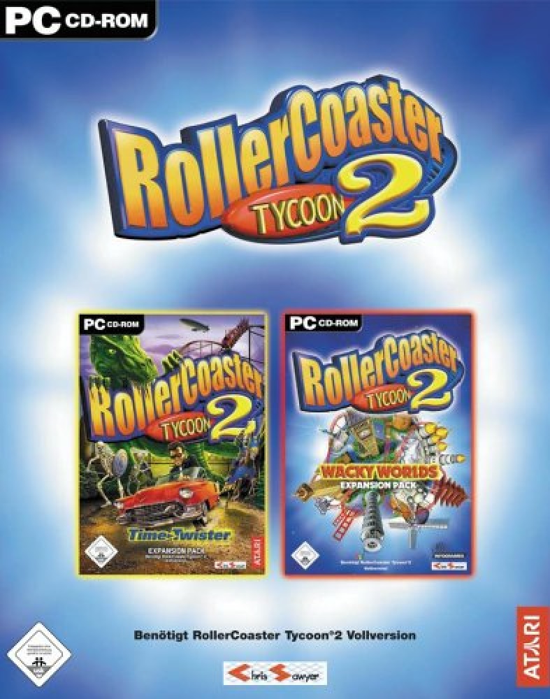 Rollercoaster Tycoon 2: Wacky Worlds Expansion Pack - Pc 