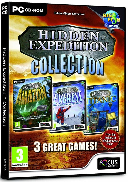 Hidden Expedition Collection: Amazon / Everest / Titanic