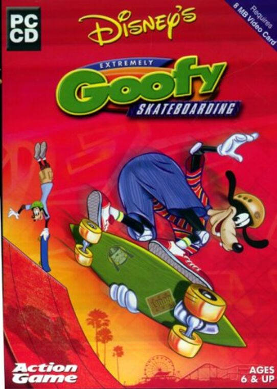 Goofy Skateboarding