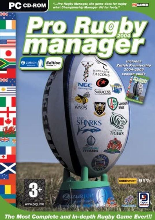 Pro Rugby Manager 2004: Zurich League Edition