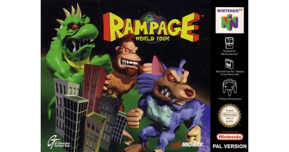 Rampage World Tour – Nintendo 64