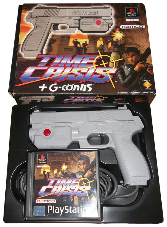 Time Crisis + G-Con 45 Light Gun
