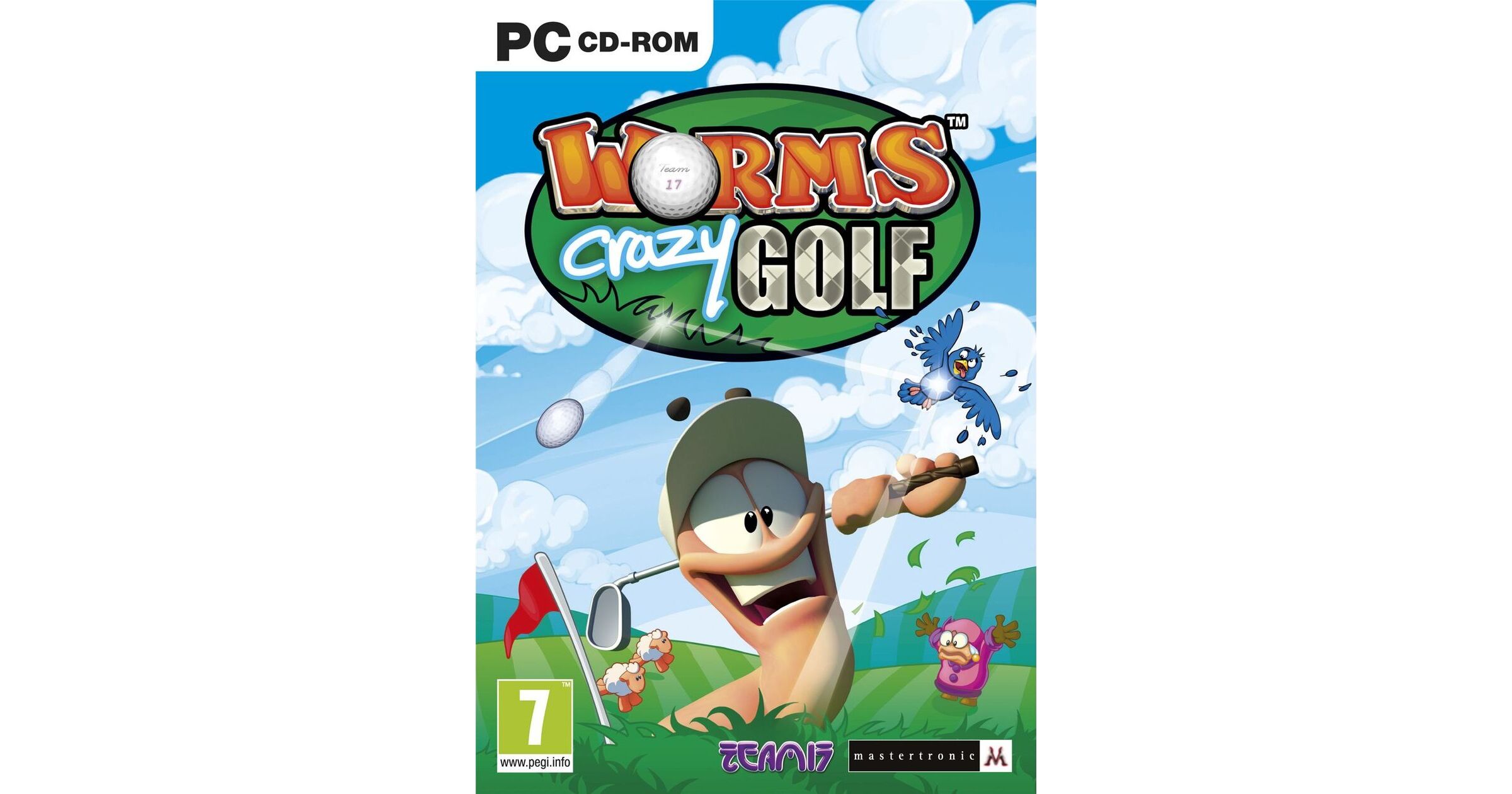 worms crazy golf psn