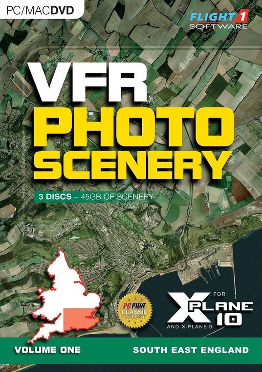 X-Plane 10 VFR Photo Scenery vol 1