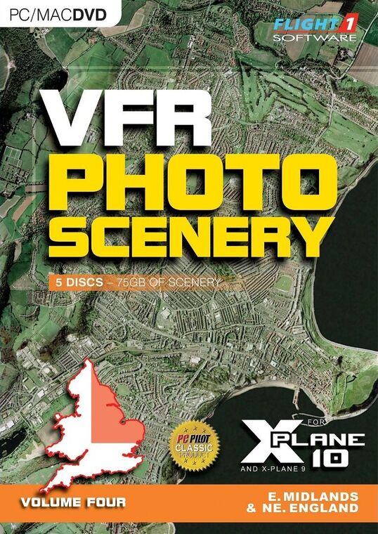 X-Plane 10 VFR Photo Scenery vol 4