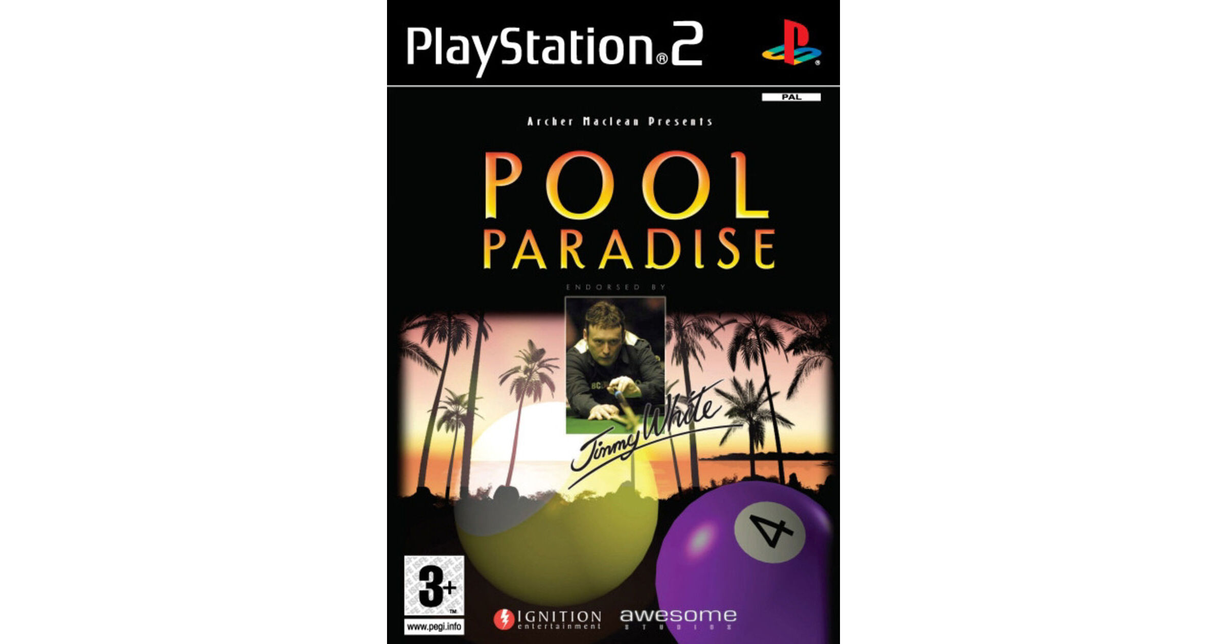 Archer MacLeans Pool Paradise – PlayStation 2