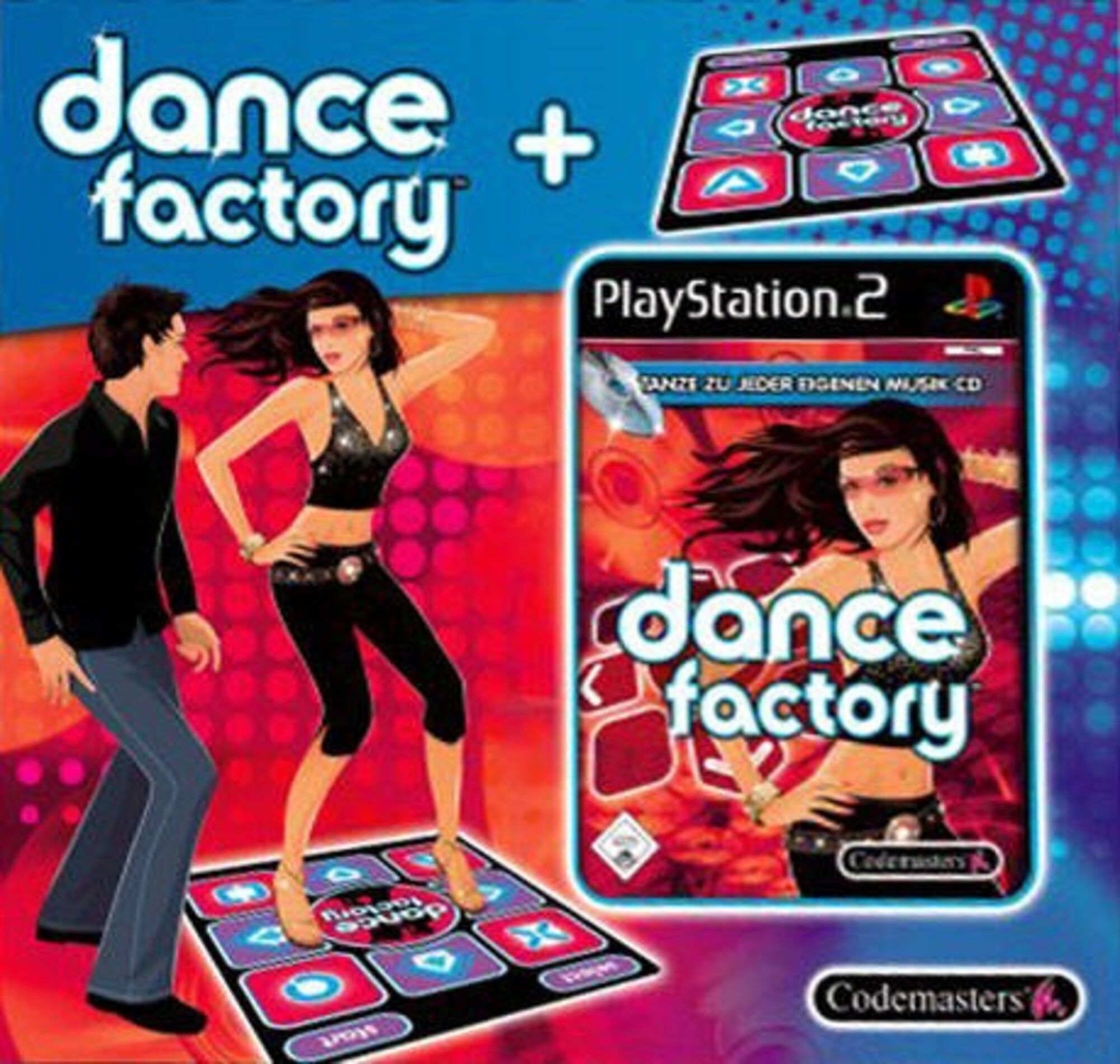 Dance Factory & Mat PlayStation 2