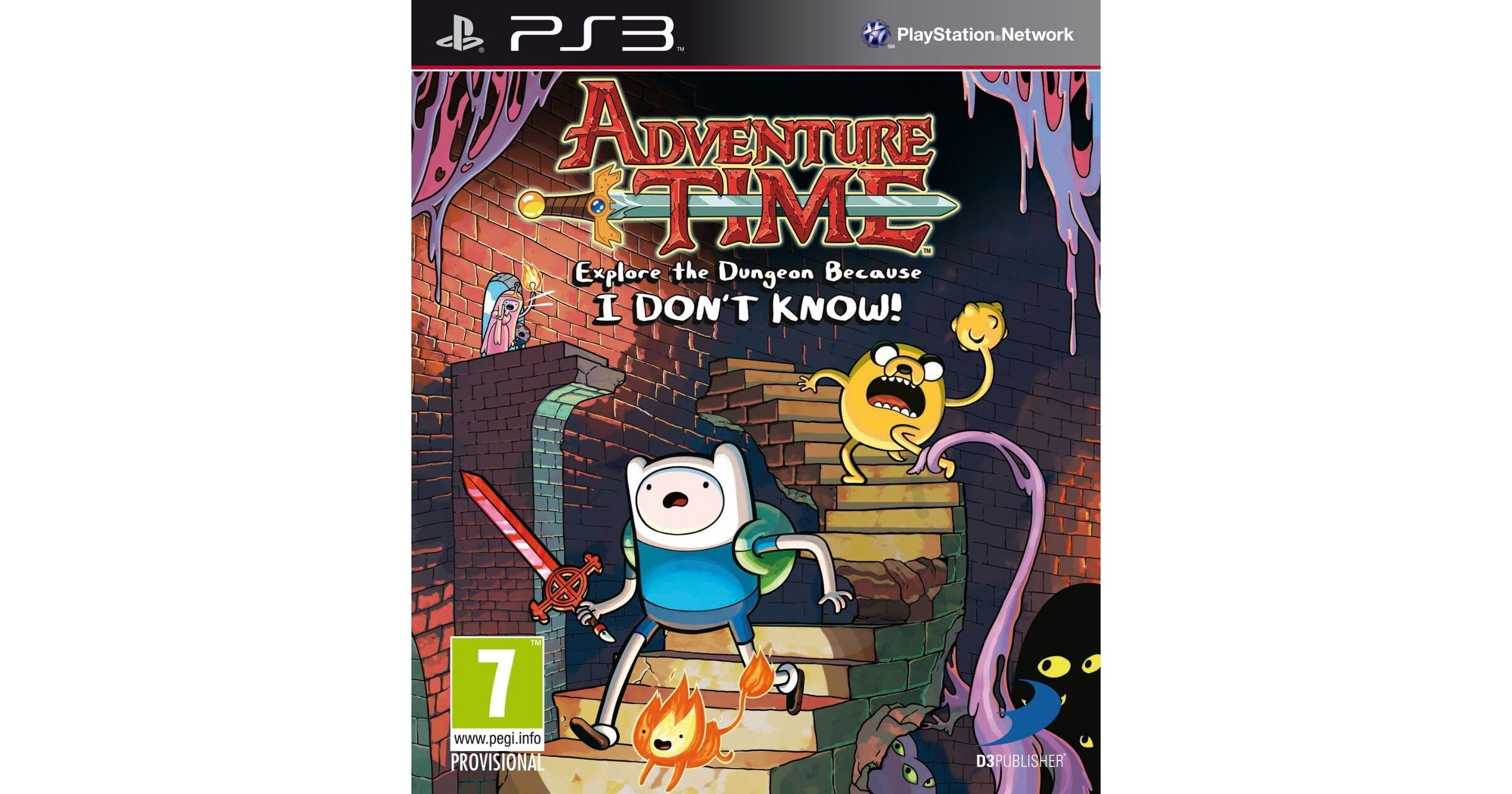 Adventure Time: Explore the Dungeon Because I Don't Know - PS3 em Promoção  na Americanas