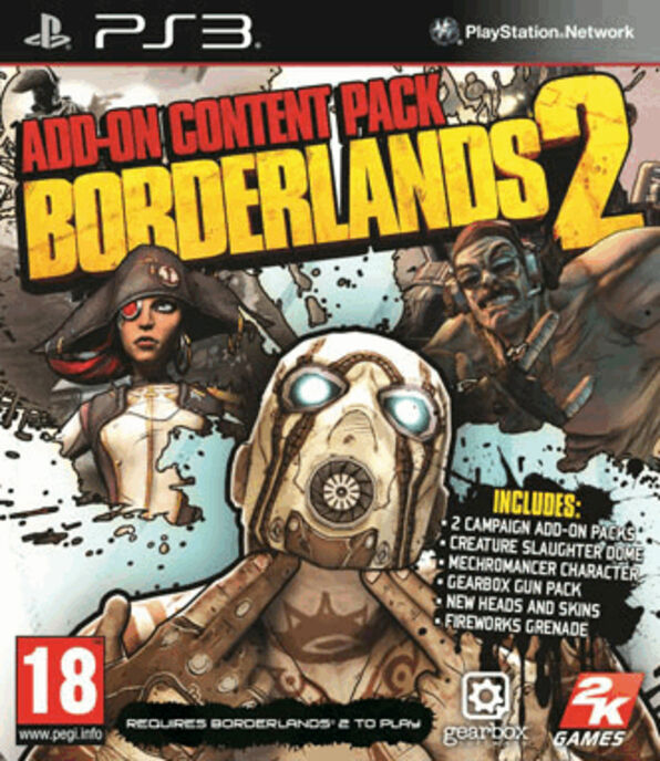 Borderlands 2 Add On Content Pack