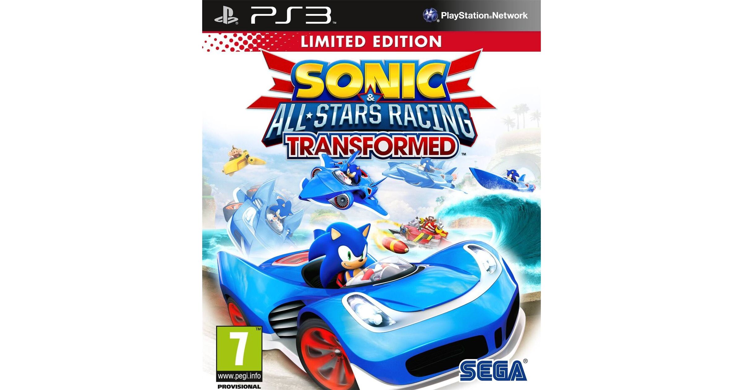 Sonic all stars racing transformed трофеи