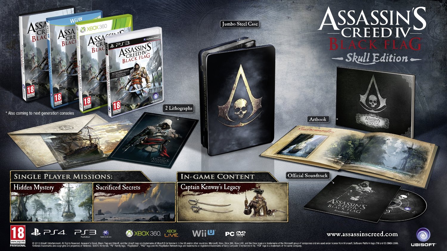 Assassin's Creed IV Black Flag is getting a remake, but Skull and