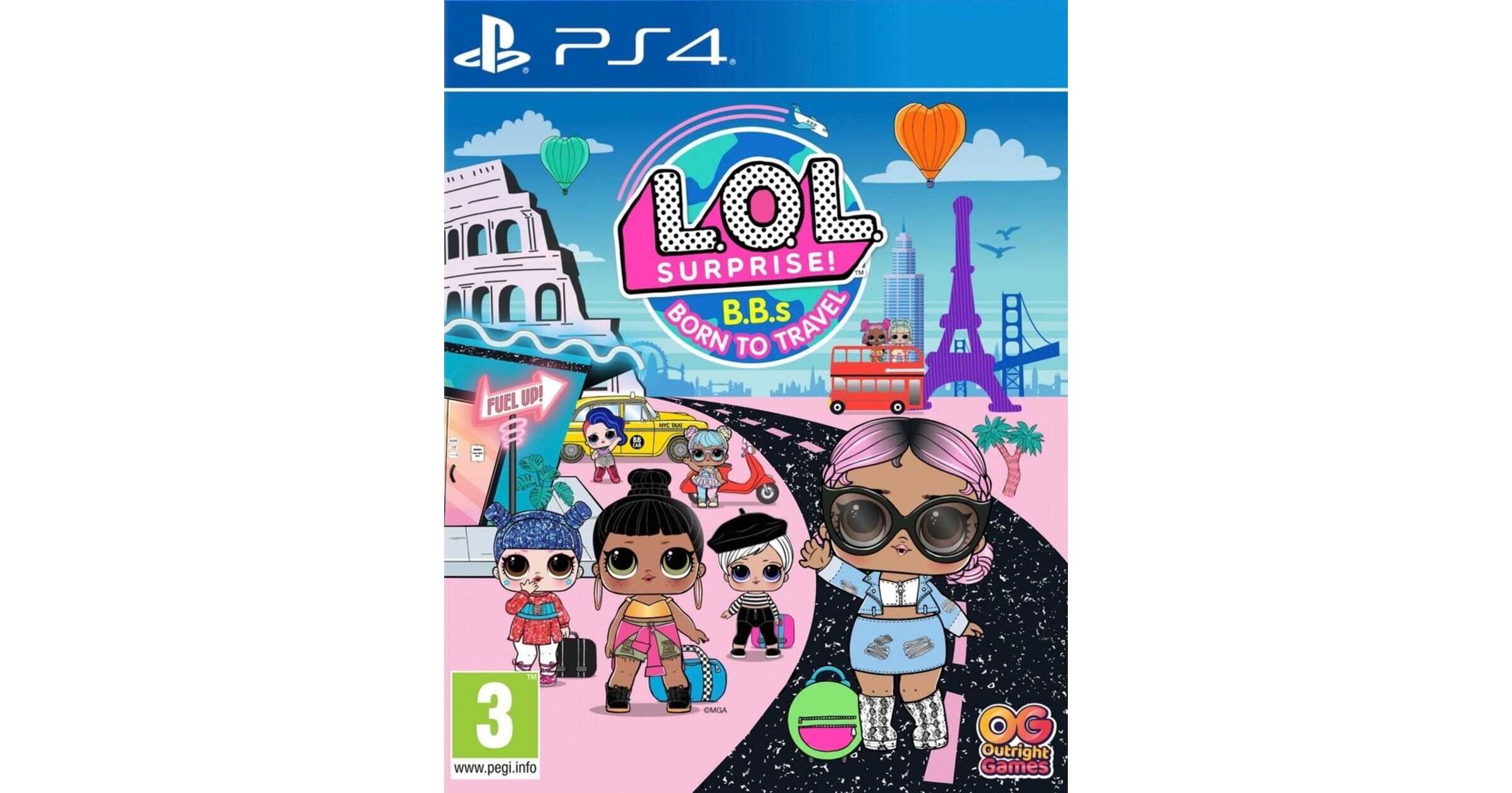 L.O.L. Surprise! B.B.s Born To Travel – PlayStation