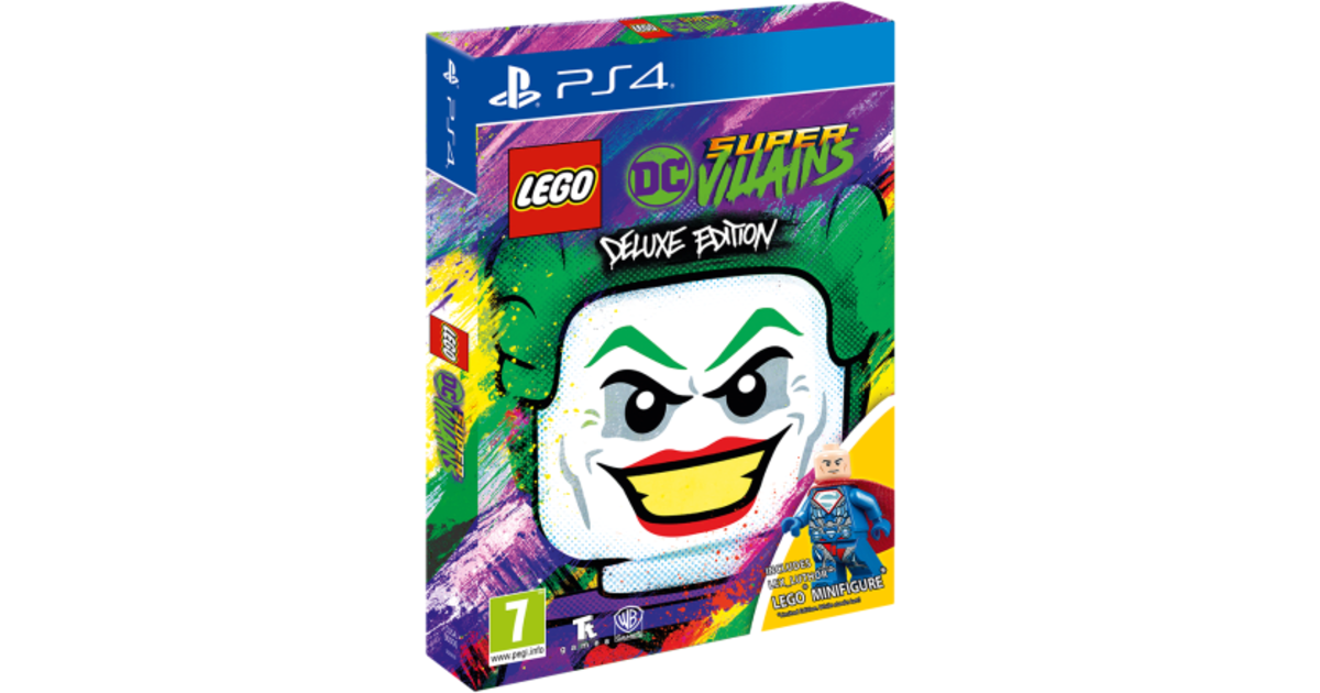 Lego dc super villains deluxe best sale edition ps4