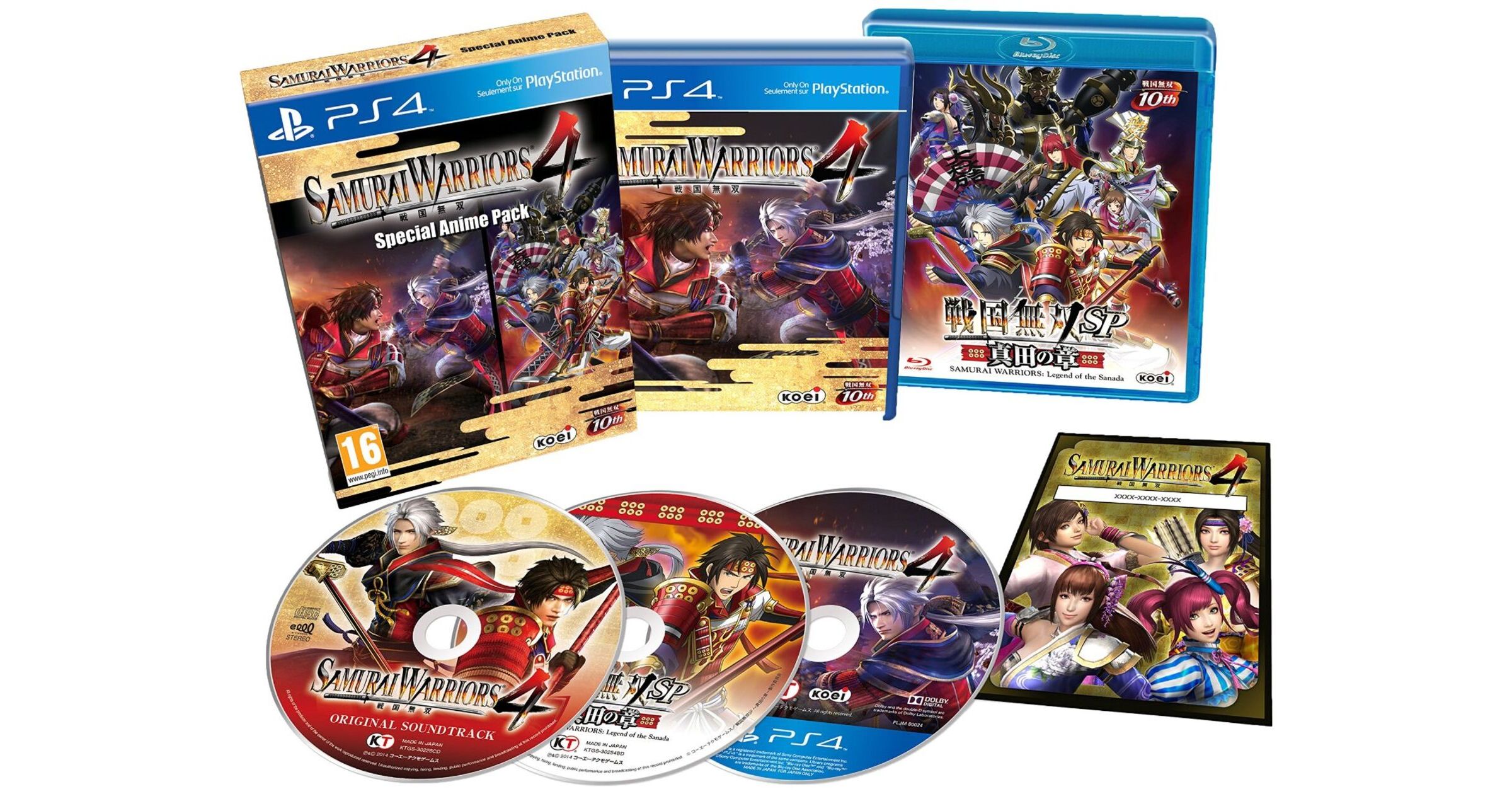 Samurai Warriors 4: Special Anime Edition - PlayStation