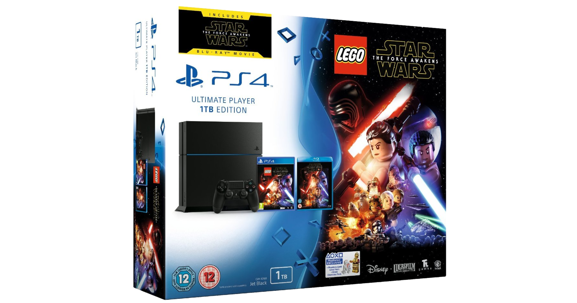 Sony Playstation 4 Lego Star Wars Bundle 1tb Edition