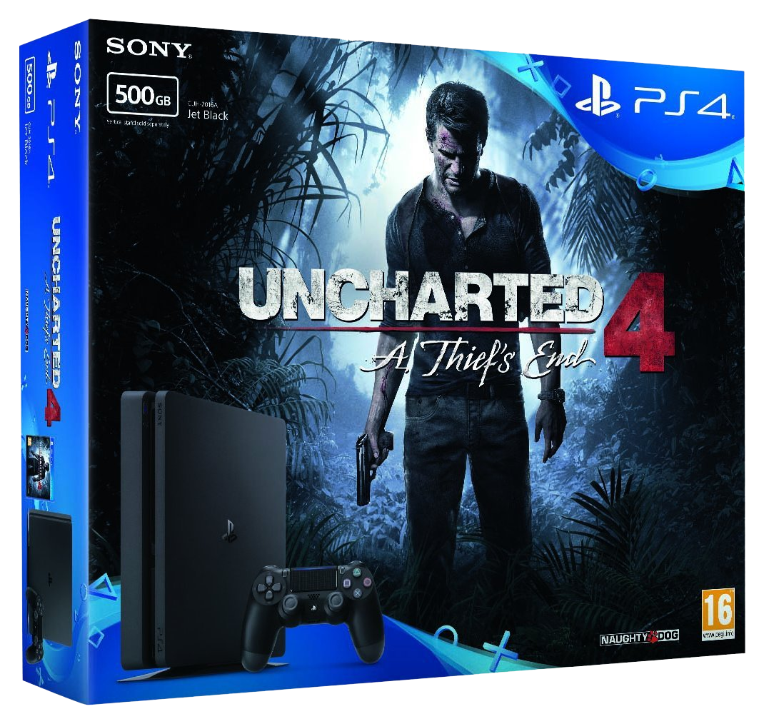 uncharted playstation 4 console